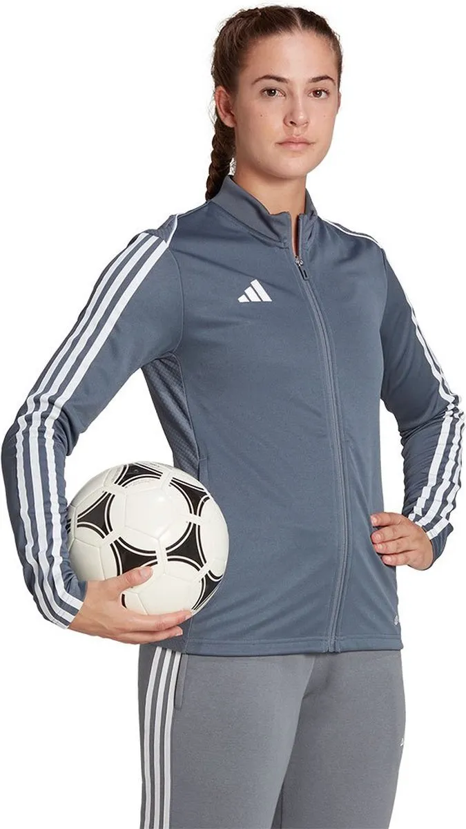 Adidas Tiro23l Jasje - Grijs XS