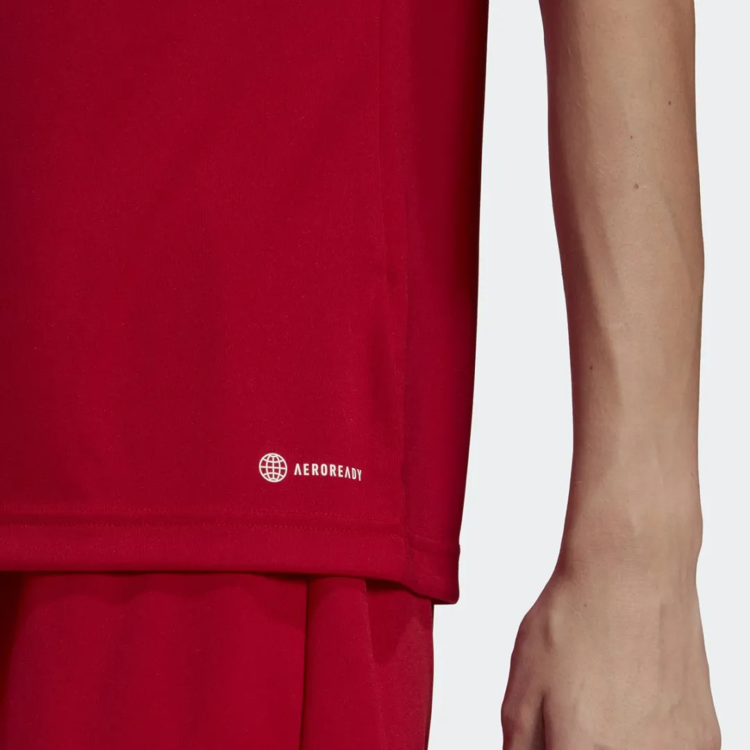 adidas Performance Entrada 22 Voetbalshirt - Dames - Rood - XS