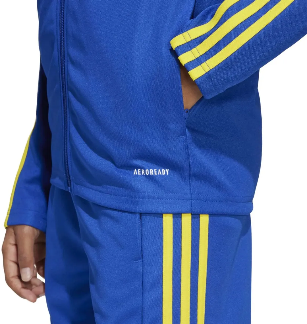 adidas Sport Sq25 Tr Jkt Kindertrui - 128 - Blauw