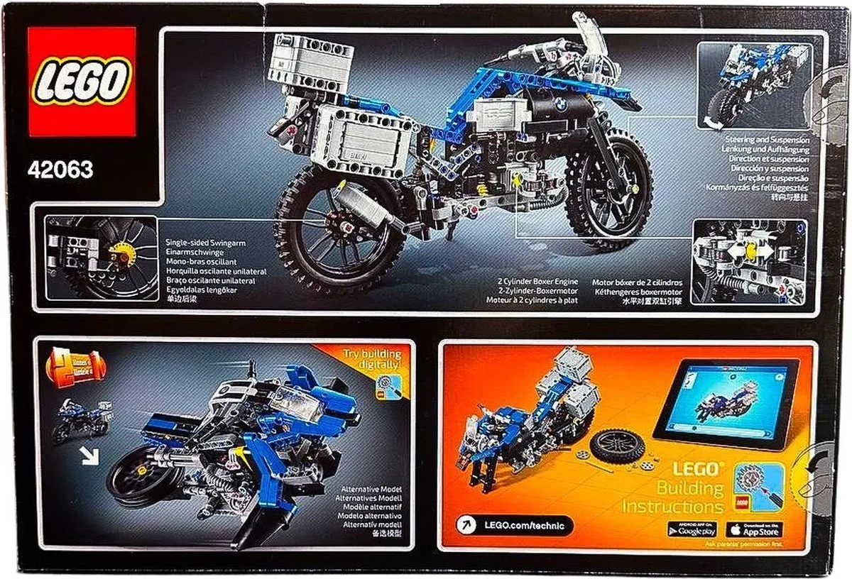 LEGO Technic BMW R 1200 GS Adventure 42063 - afbeelding 6 van 6