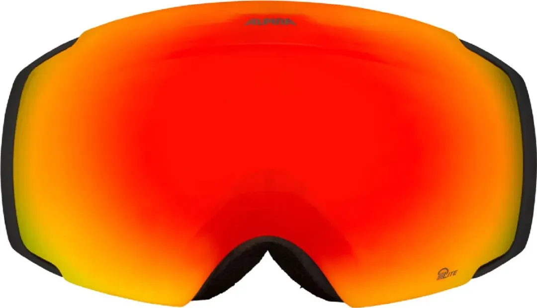 Alpina Falera Mag Q-Lite OTG Skibril - Zwart met Roze lens