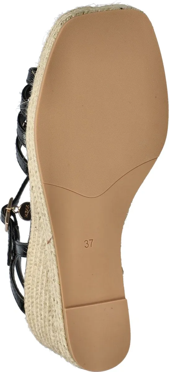 Mexx Noemi Pakina Zwart Dames Sandalen - Maat 41