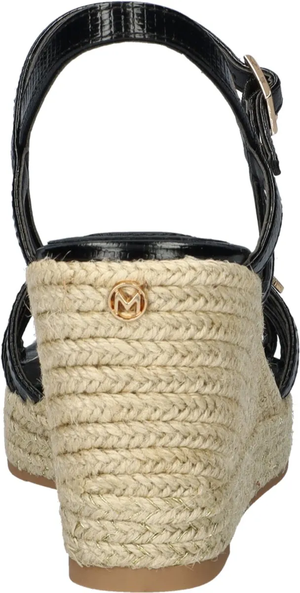 Mexx Noemi Pakina Zwart Dames Sandalen - Maat 41