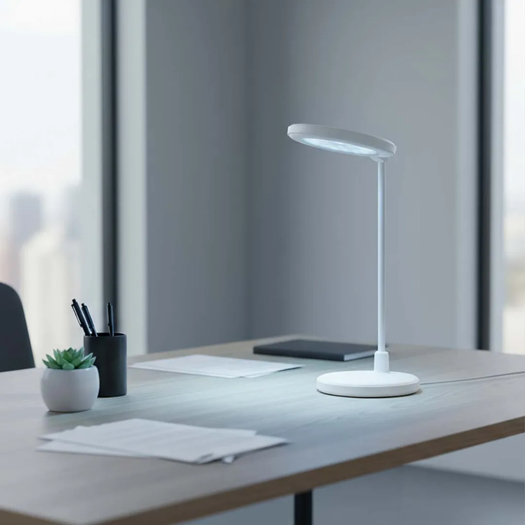 Nedis LED-Bureaulamp 100lm - Dimbaar - Oplaadbaar - Wit