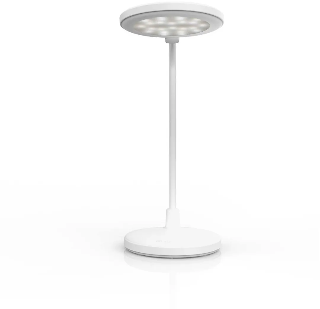Nedis LED-Bureaulamp 100lm - Dimbaar - Oplaadbaar - Wit
