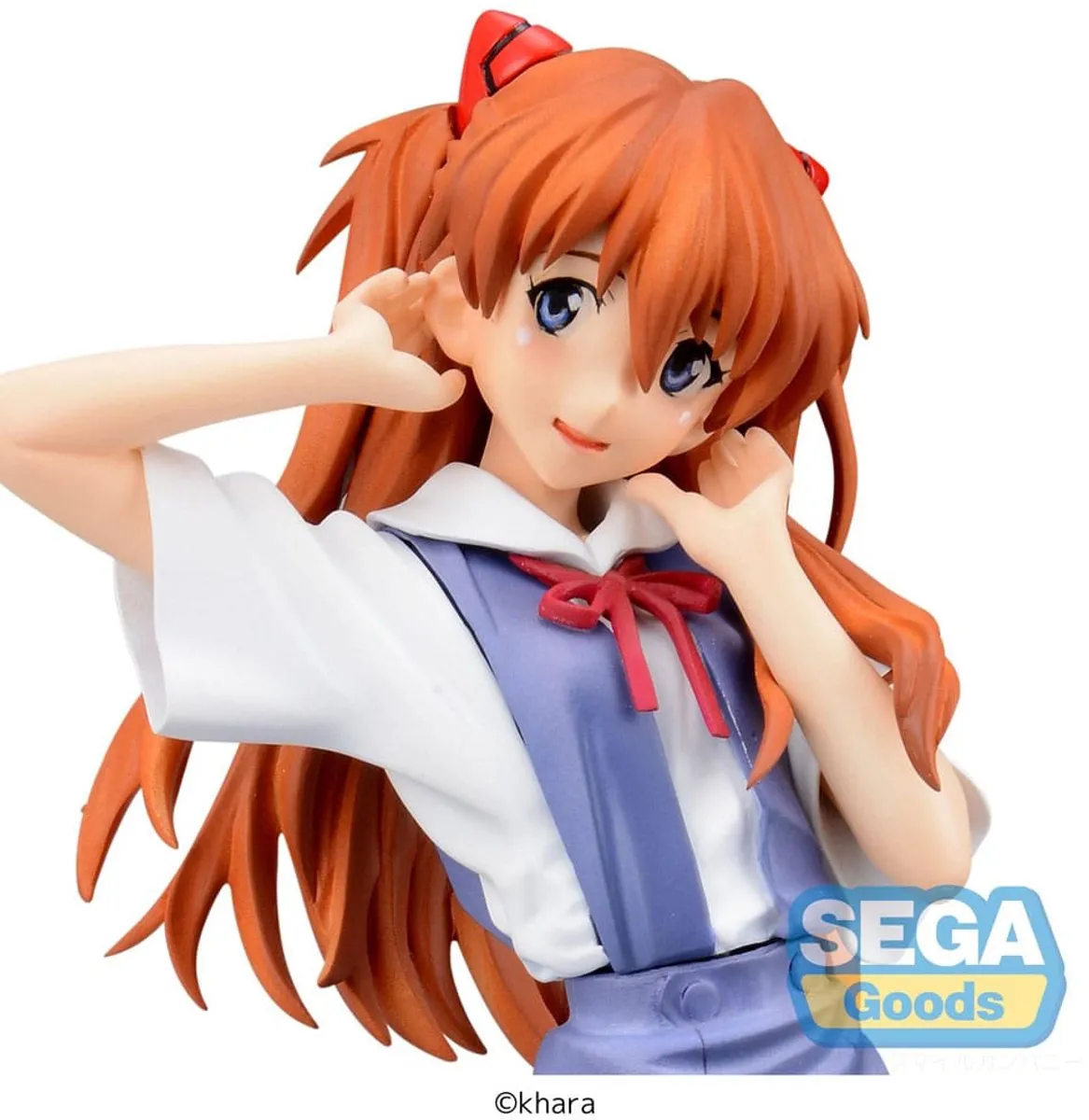 Sega Neon Genesis Evangelion XStellar Asuka Uniform Beeld - 21cm - Multi