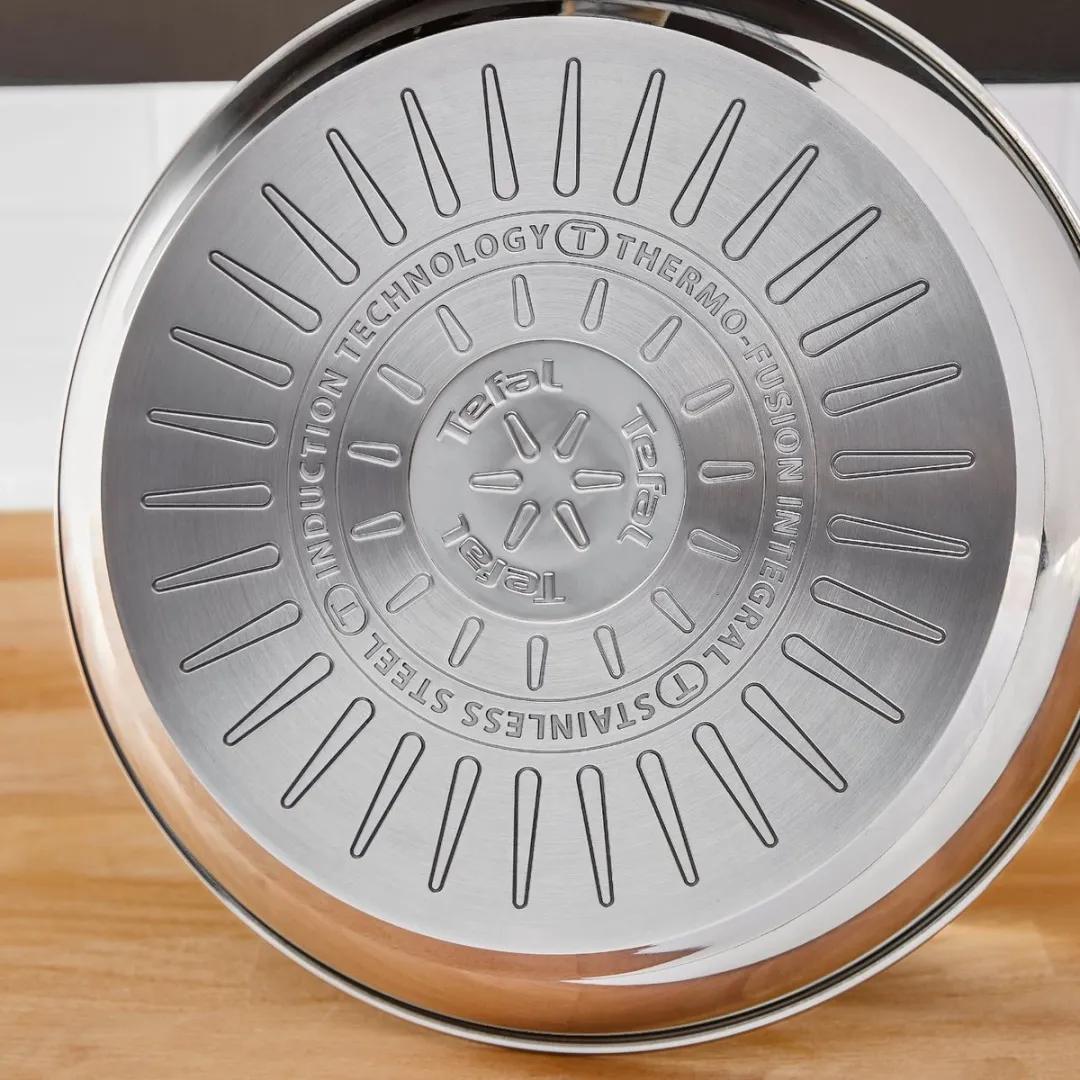 Tefal Infinite RVS Koekenpan 28cm - Inductie - Chroom - afbeelding 6 van 6