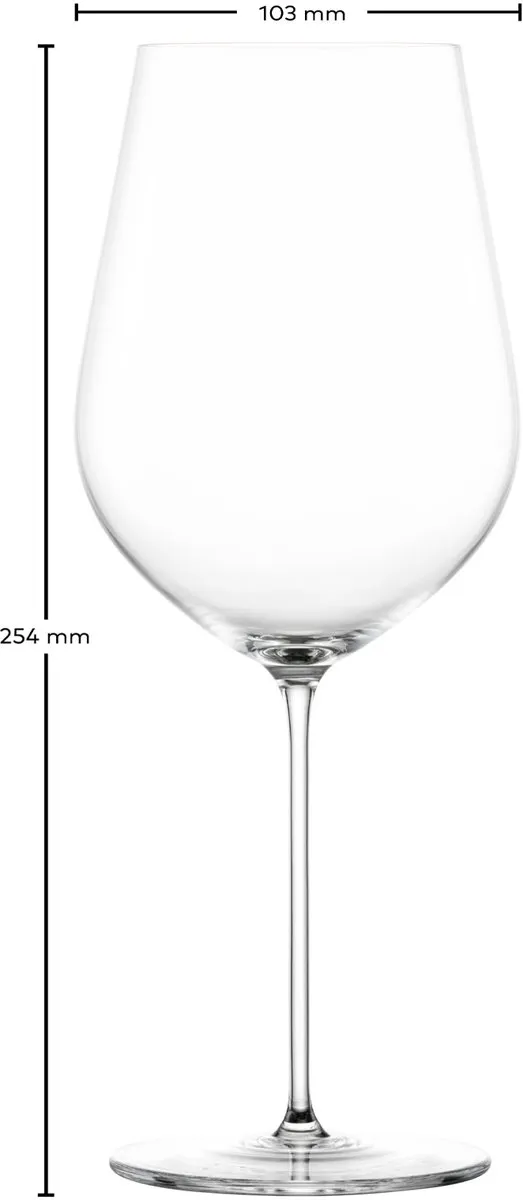 ZWIESEL VUELO Rotweinglas Set - 6 Stuks