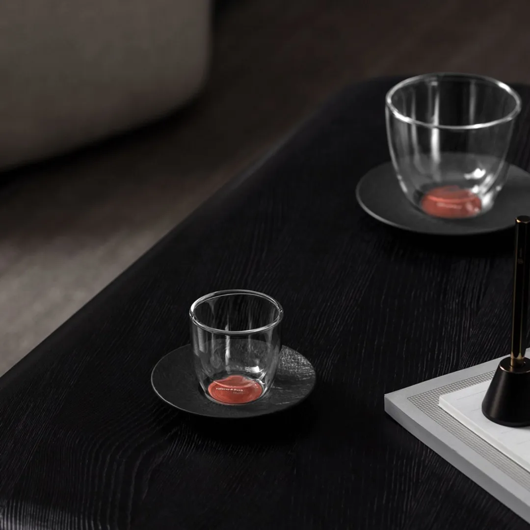 Villeroy & Boch Manufacture Rock Glow Espressoglas 60ml - 2 Stuks