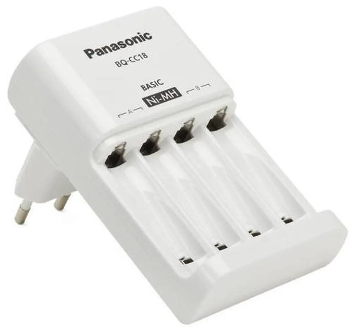 Panasonic BQ-CC51E Oplader - 4x AAA/AA Penlite - Wit