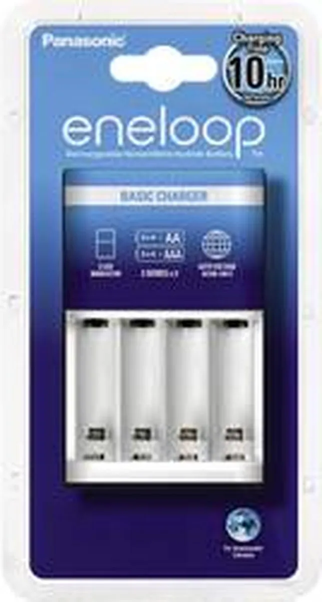 Panasonic BQ-CC51E Oplader - 4x AAA/AA Penlite - Wit - afbeelding 6 van 6