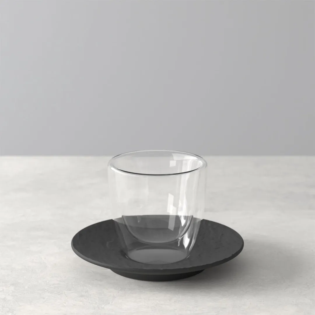 Villeroy & Boch Manufacture Rock Espressoglas 70ml - Transparant