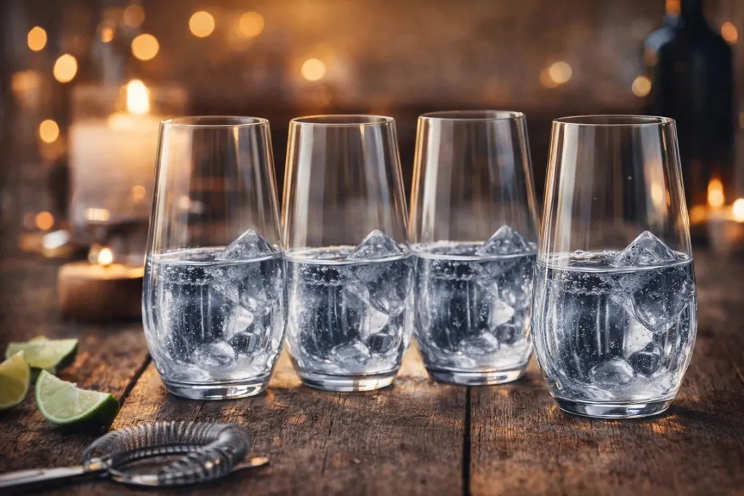 Cookinglife Verano Longdrinkglazen Set - 4 Stuks 580ml - Transparant