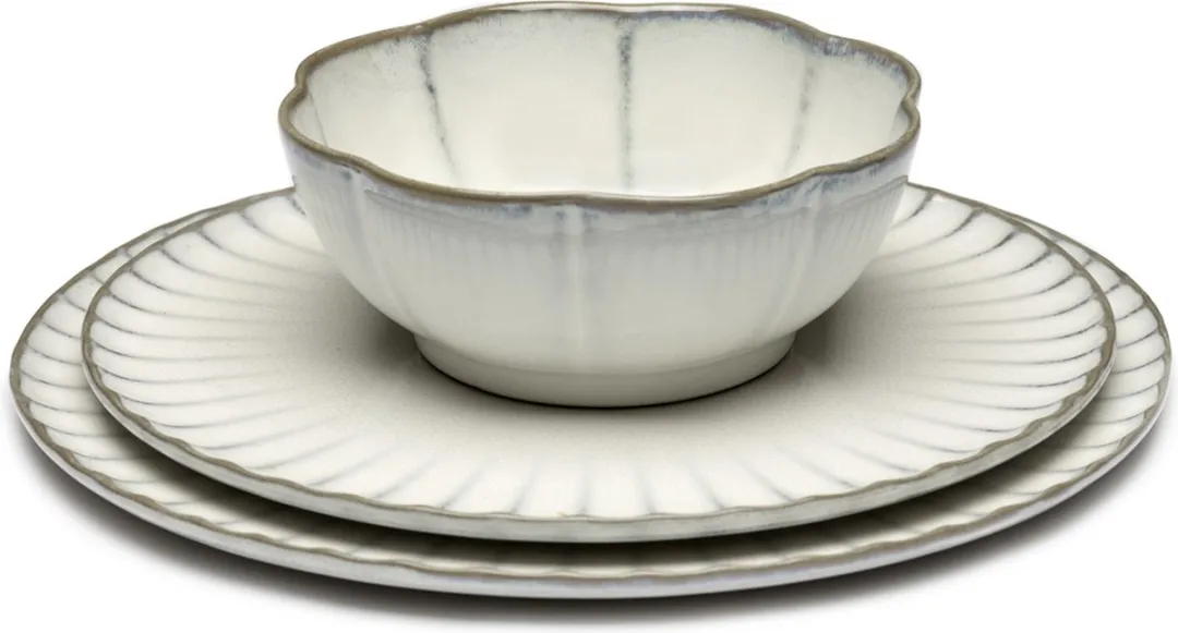 Serax Kom Geribbeld XL 15cm - Set van 4