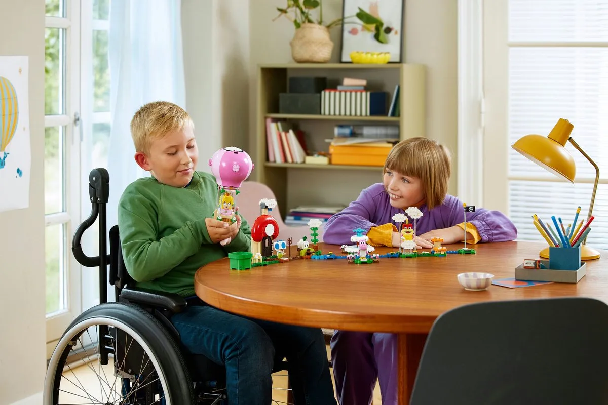 LEGO Super Mario 71419 Uitbreidingsset Peach' Tuin Ballonvaart - 453 Stukken - afbeelding 3 van 6