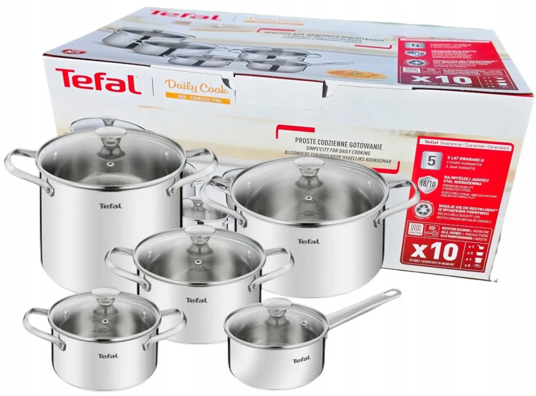 Tefal Daily Cook Pannenset 10-delig
