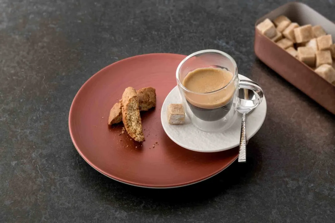 Villeroy & Boch Manufacture Rock Espressoglazen Set - 60ml - 12 Stuks - Wit/Gekleurd