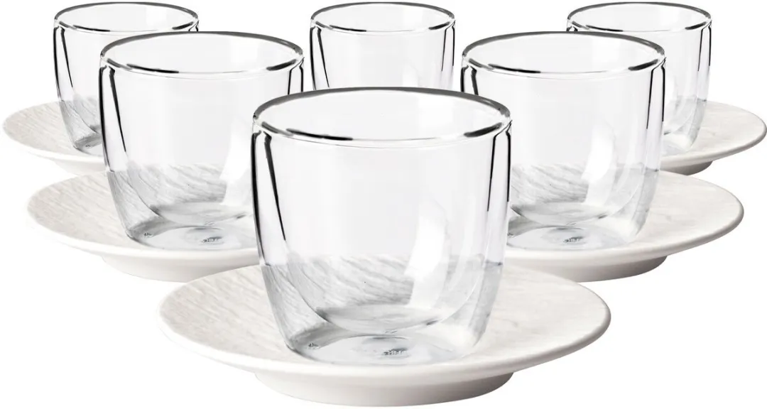 Villeroy & Boch Manufacture Rock Espressoglazen Set