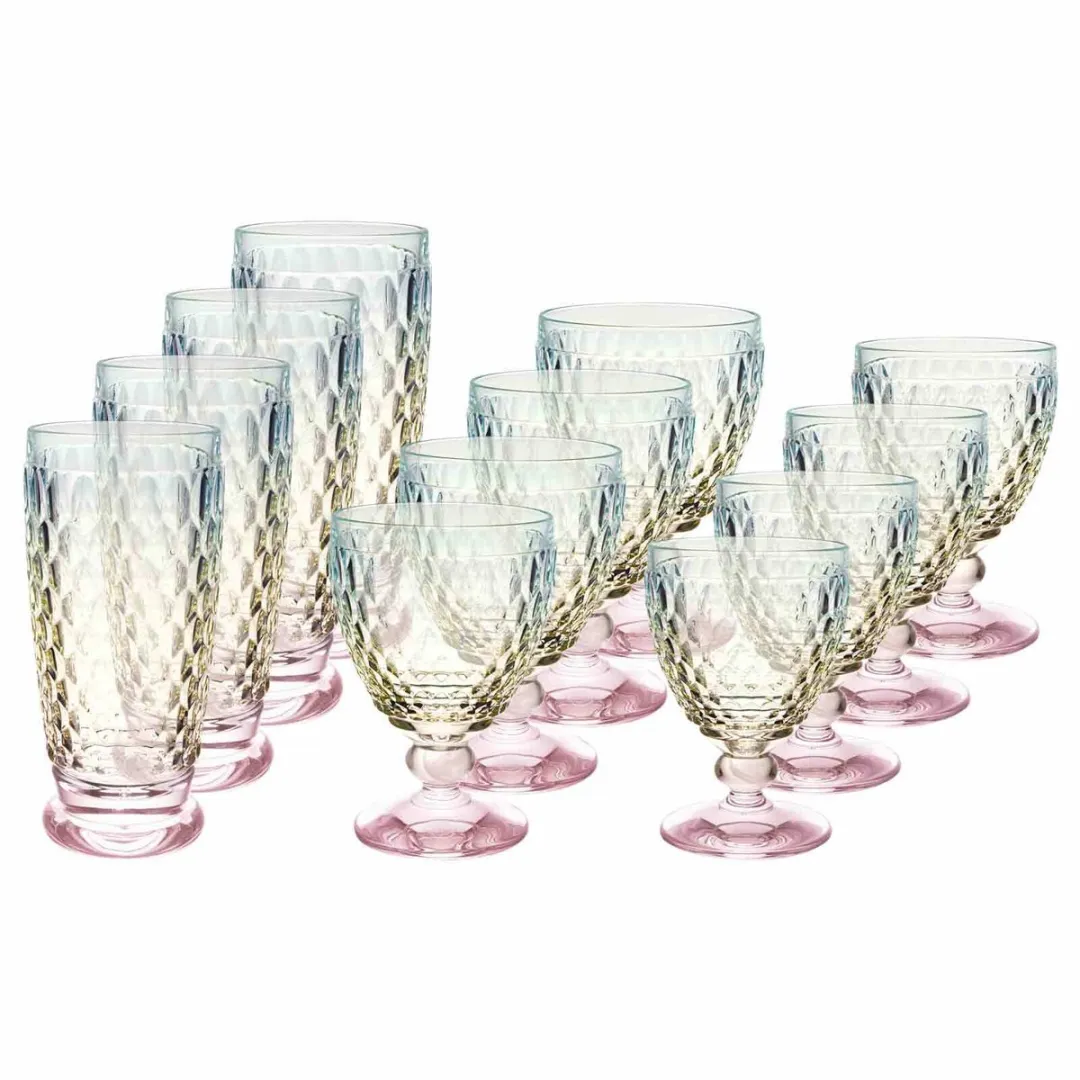 Villeroy & Boch Boston Pearl Longdrink- en Weinglas-Set