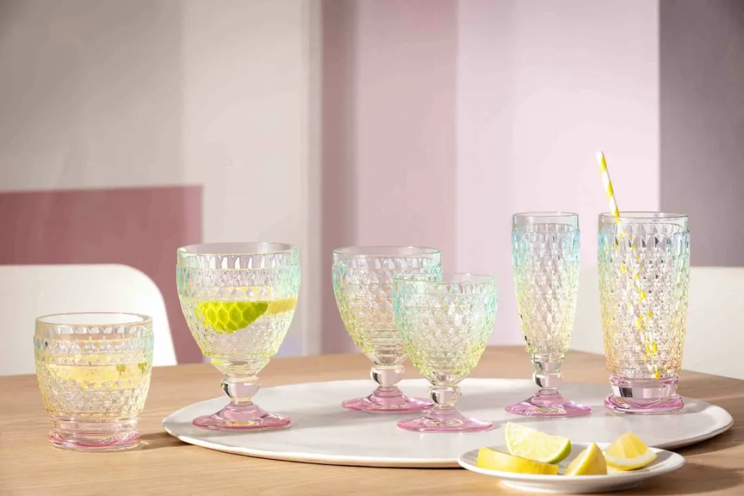 Villeroy & Boch Boston Pearl Longdrink- en Weinglas-Set - 12 Stuks