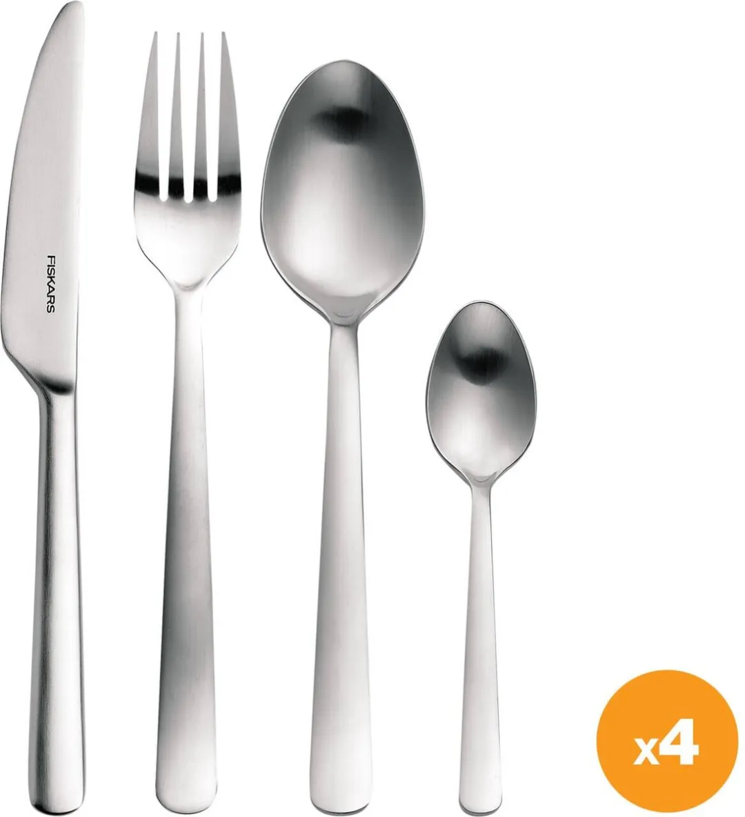 Fiskars Bestekset 16-delig FF 1002958 - 4 Personen - Zilver