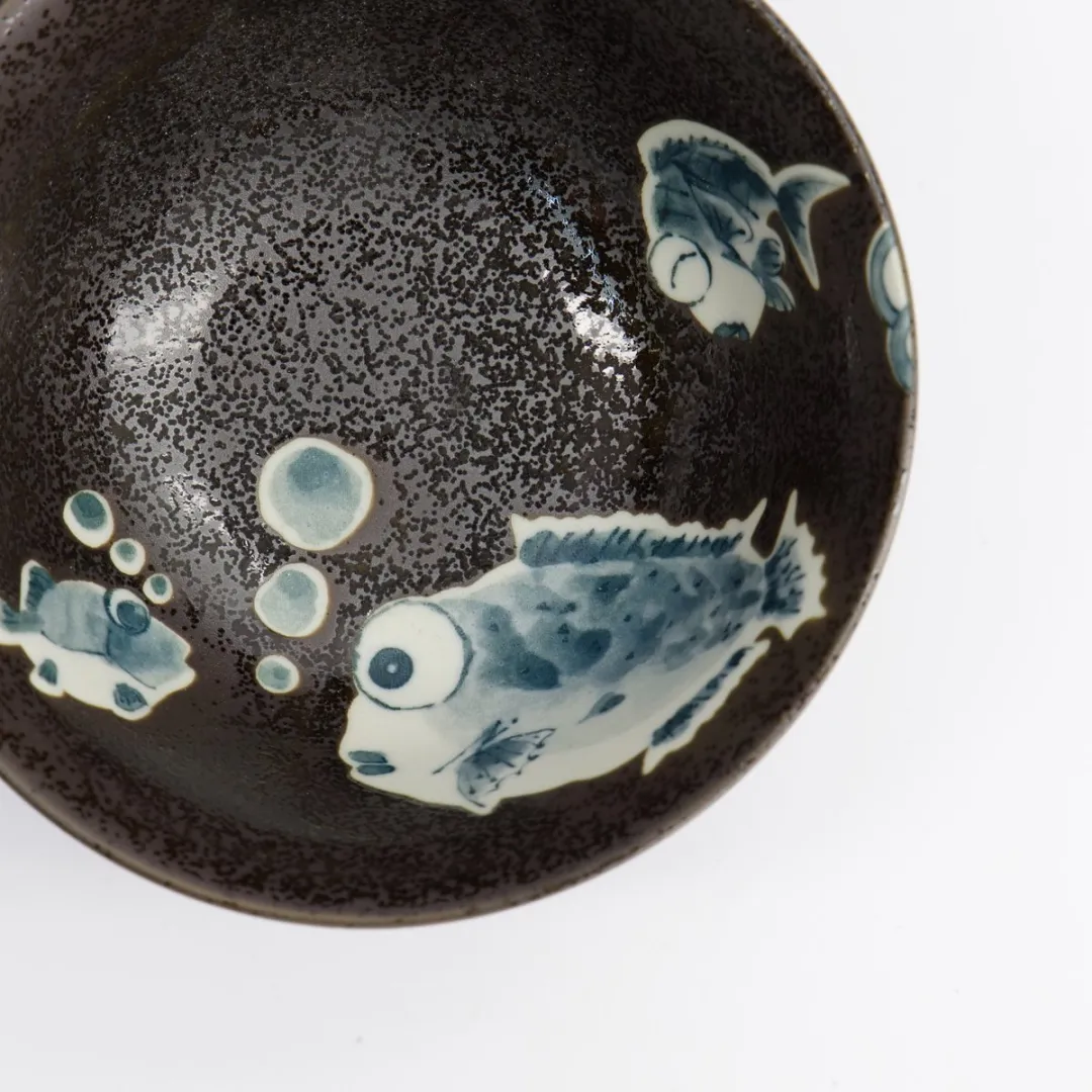 Tokyo Design Studio Kogelvis Kom - 15cm - Bruin