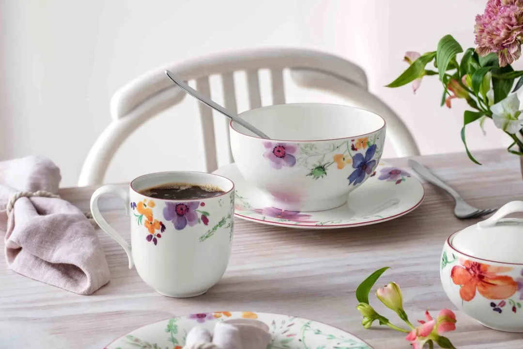 Villeroy & Boch Mariefleur Basic Frühstücks-Set 6-delig - 2 Personen