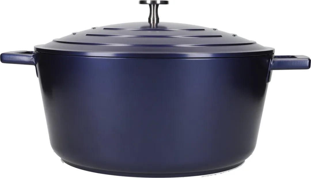 Masterclass Lichtgewicht Braadpan 5L - Blauw - afbeelding 6 van 6