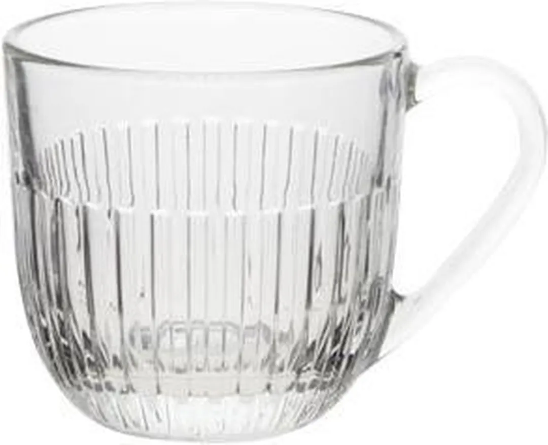 La Rochère Ouessant Theebeker met oor 27CL - 6 Stuks - Transparant