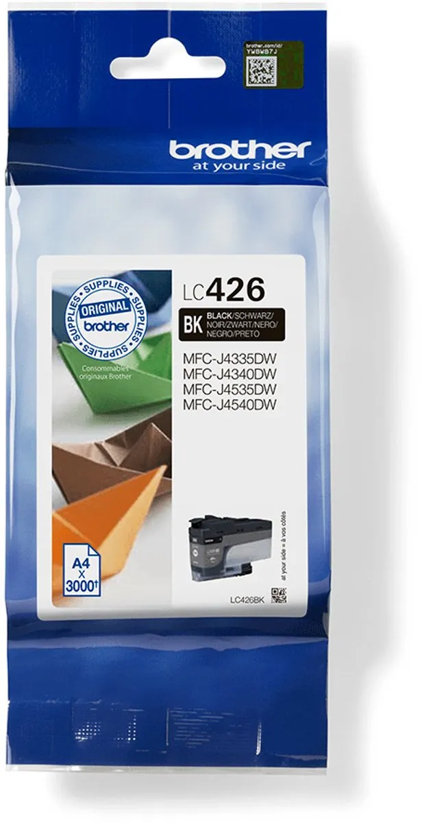 Brother LC-426BK Originele Cartridge - Zwart