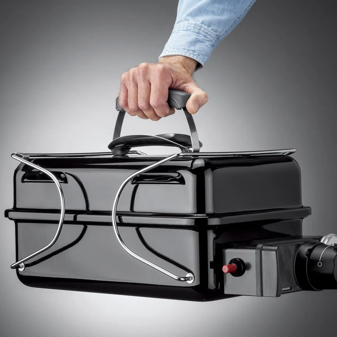 Weber Go-Anywhere Gasbarbecue 41cm - 1 Brander - Zwart