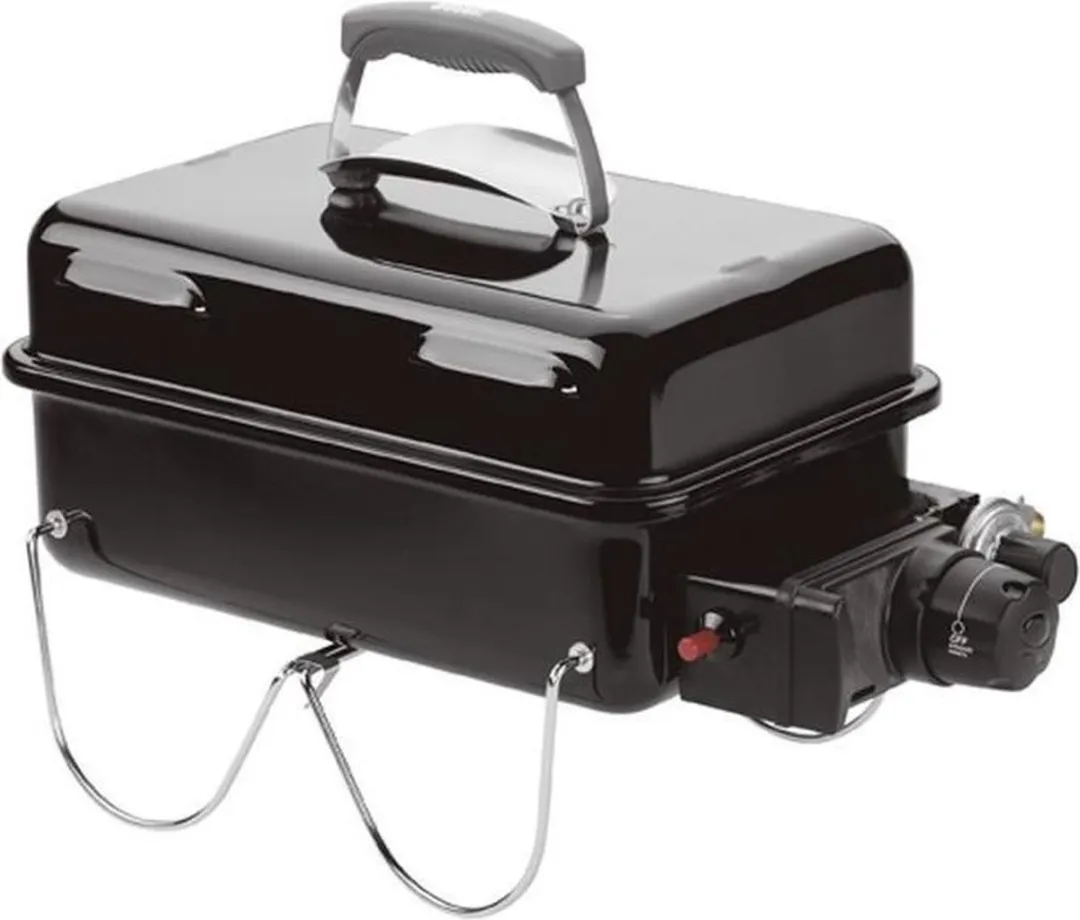 Weber Go-Anywhere Gasbarbecue 41cm - 1 Brander - Zwart - afbeelding 6 van 6