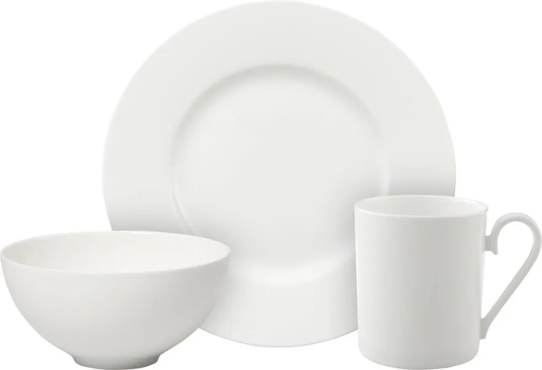 Villeroy & Boch Royal Breakfast Set 2 Personen - 6-delig Wit