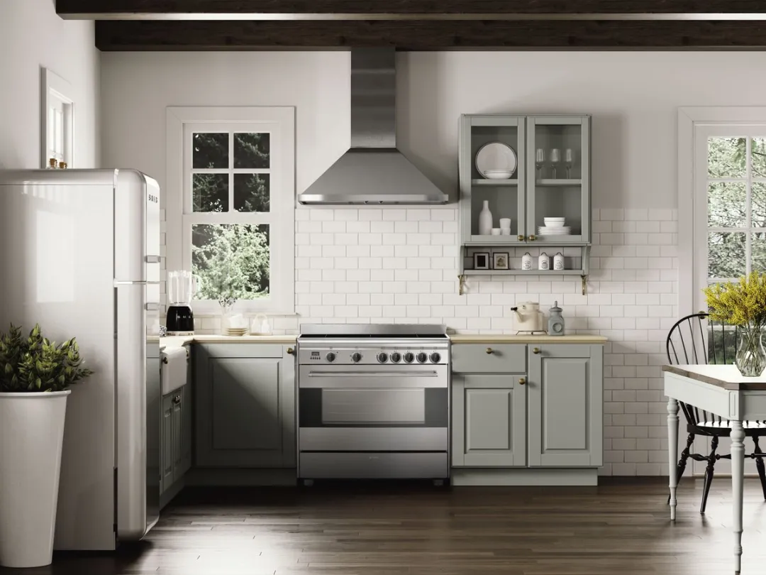 Smeg BG91IX2 Inductiefornuis 90cm - 5 Zones - RVS - afbeelding 6 van 6