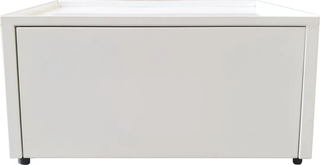 Scanpart Wasmachine Verhoger met Lade 61x61cm - 33cm - Wit