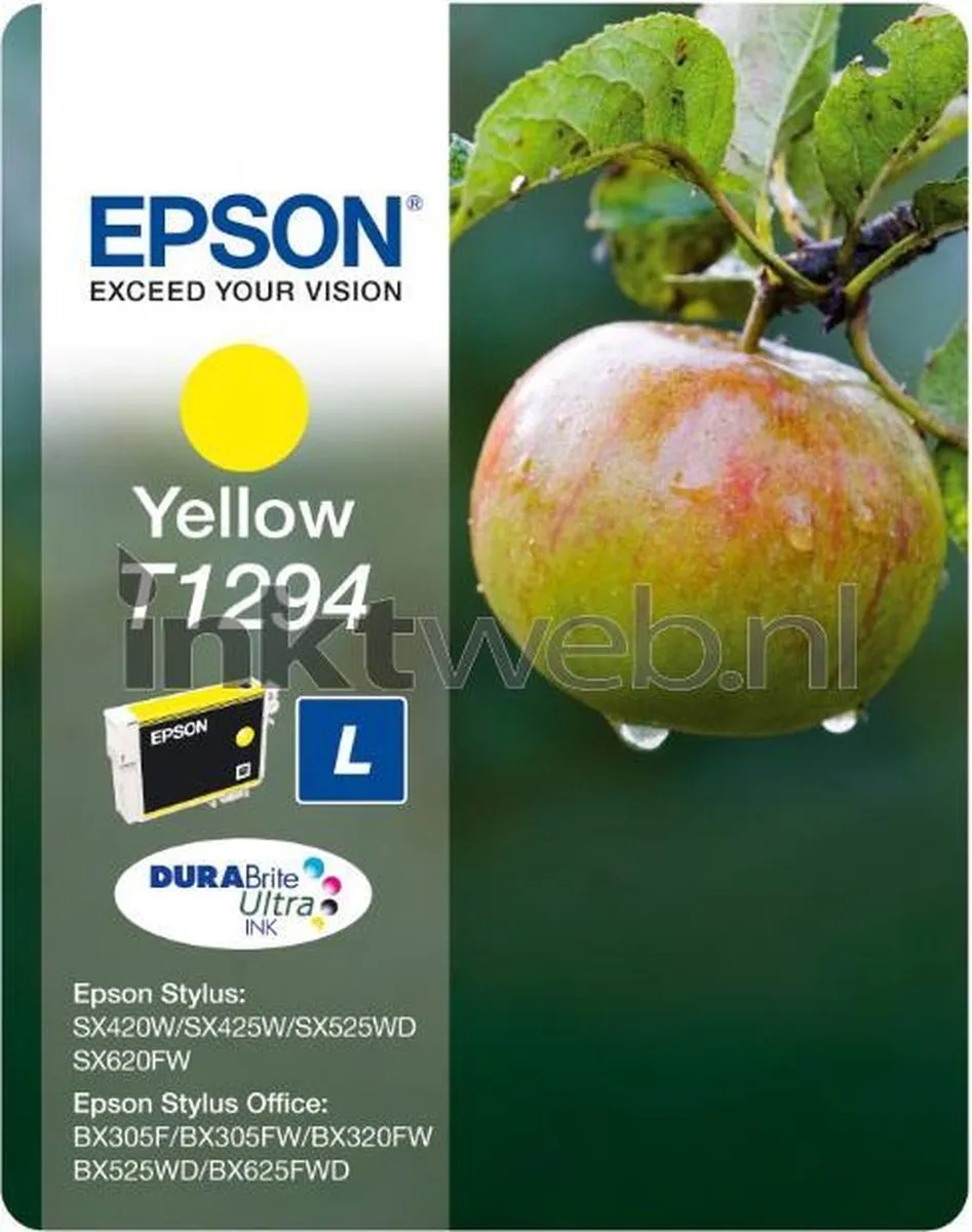 Epson T12944011 DURABrite Ultra Inkt - Geel - 7ml