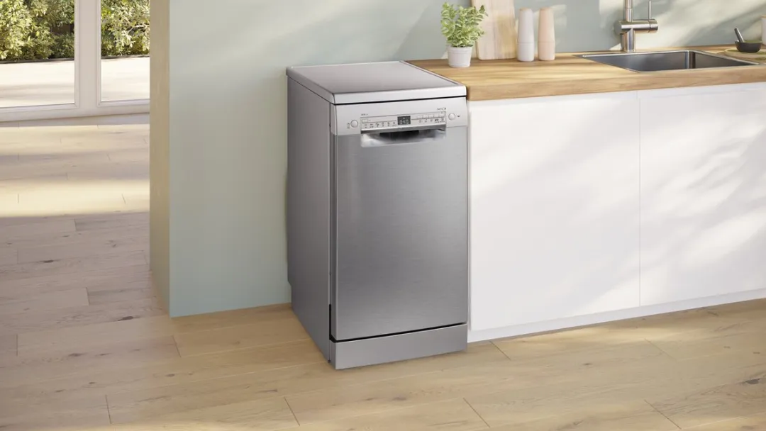 Bosch SPS2HK155E Vrijstaande Vaatwasser 45cm - 10 Couverts - Geborsteld staal - afbeelding 6 van 6