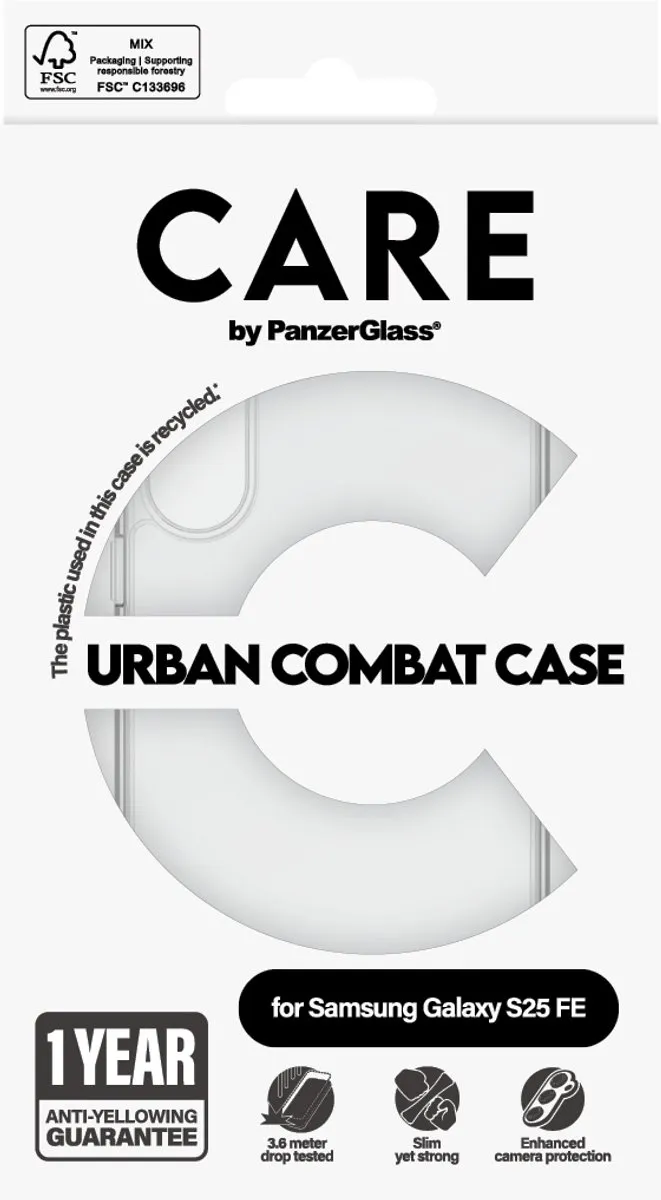 PanzerGlass CARE Urban Combat Case Samsung Galaxy S25 FE