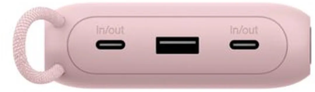 Belkin Power Bank BPB028HQPK 20000mAh - 20W - 3x Oplaadpoort - Roze
