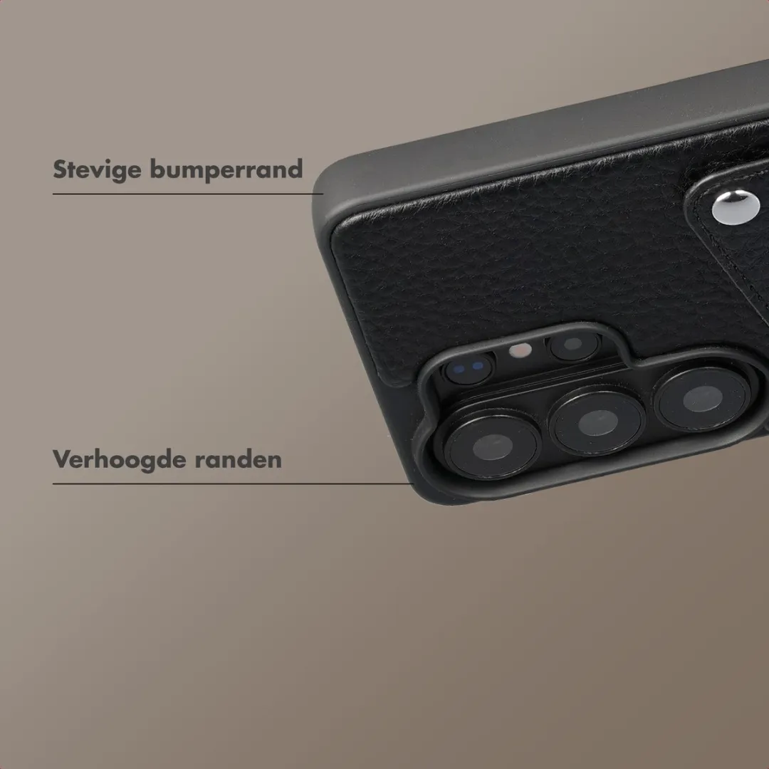 Selencia Hoesje Samsung Galaxy S26 Ultra - 2 Pasjes - Zwart