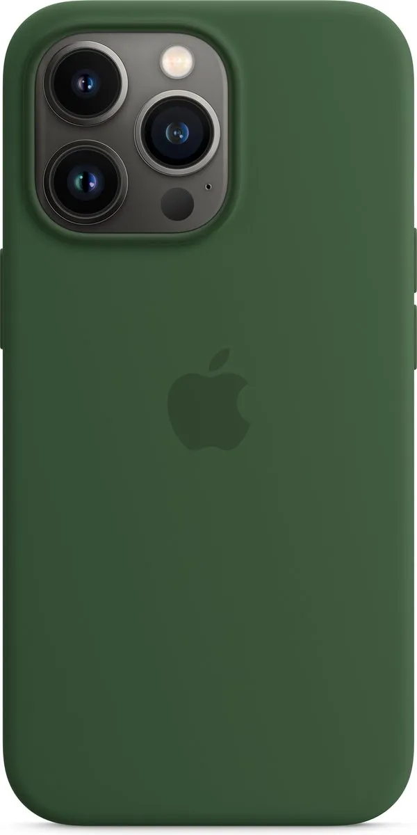 Apple Siliconen Hoesje MagSafe iPhone 13 Pro Klaver Groen MM2F3ZM/A - afbeelding 6 van 6