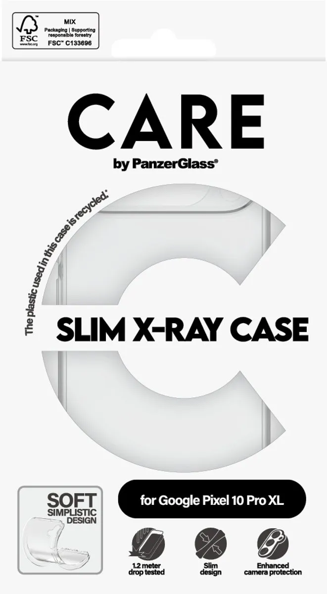 PanzerGlass CARE X-Ray Case Google Pixel 10 Pro XL - Transparant - afbeelding 2 van 4