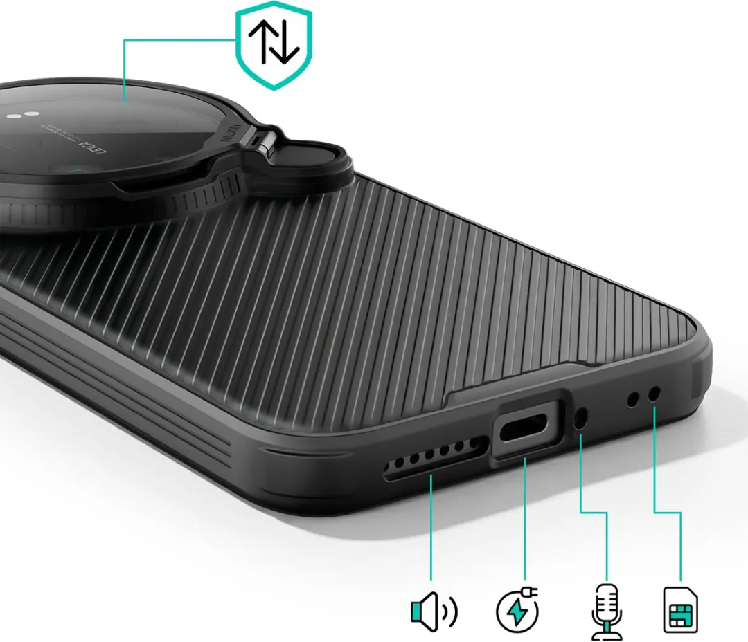 Nillkin CamShield Prop Hoesje Xiaomi 17 Ultra - Zwart - afbeelding 5 van 5