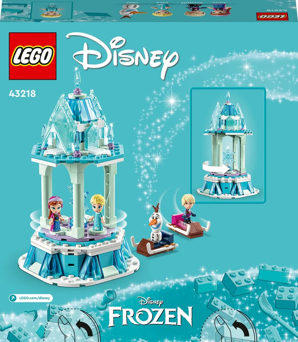 LEGO Disney Princess Magische Draaimolen 43218 - 175 Stukken - afbeelding 6 van 6