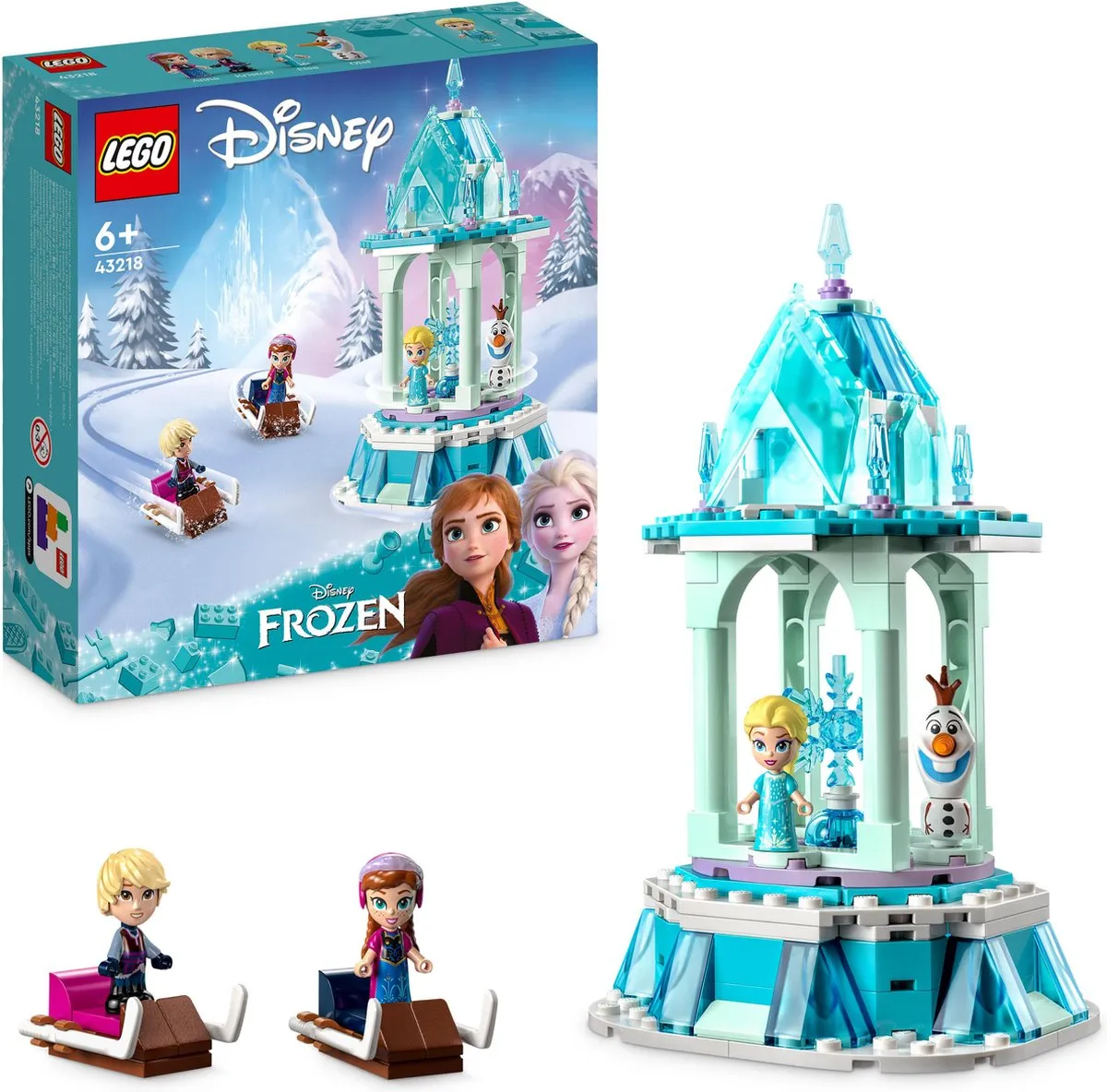 LEGO Disney Princess Magische Draaimolen 43218 - 175 Stukken - afbeelding 2 van 6