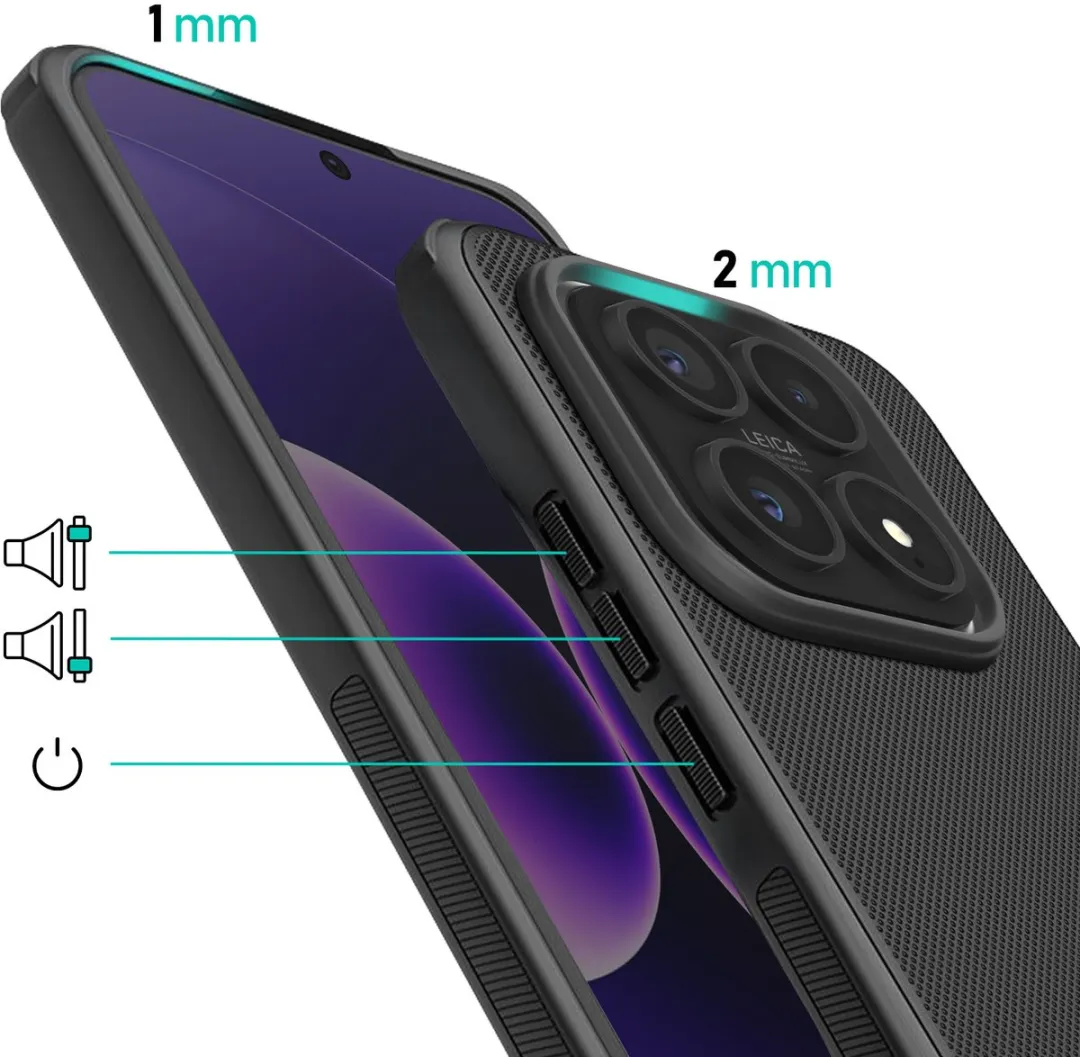 Nillkin Super Frosted Pro Hoesje Xiaomi 17 - Zwart