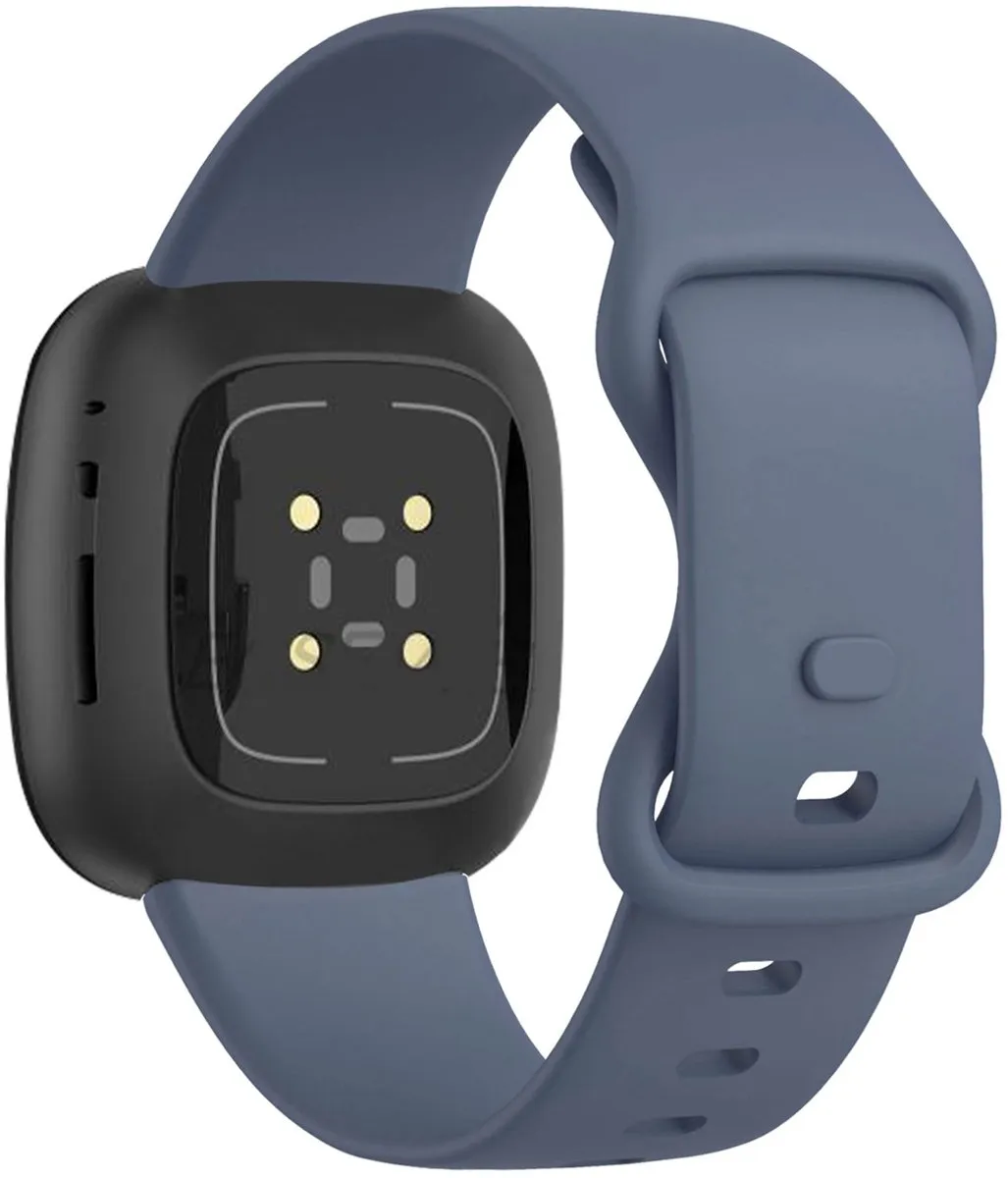 Imoshion Siliconen Bandje Fitbit Sense/V3/V4 - Donkerblauw