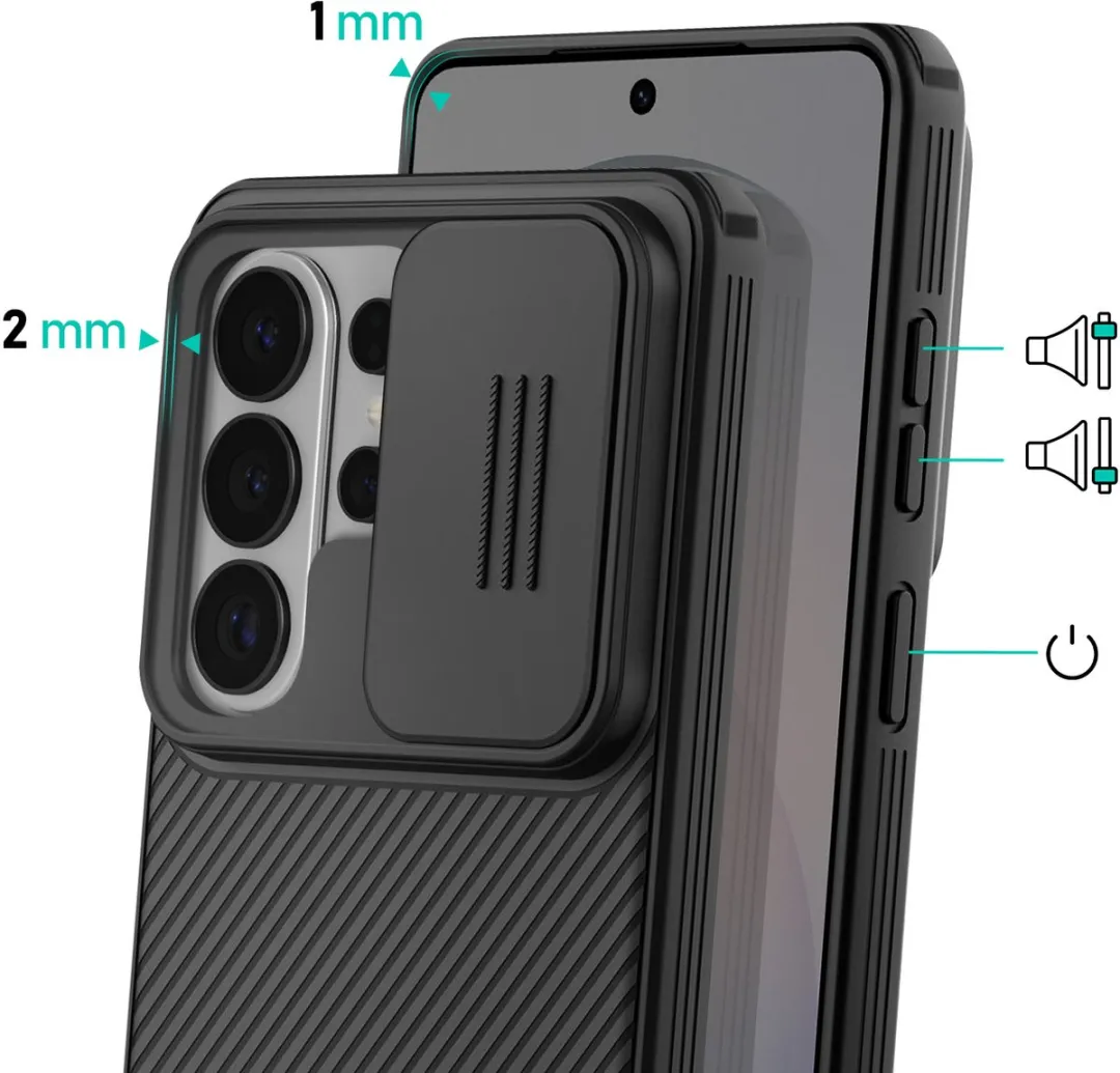 Nillkin CamShield Pro Hoesje Samsung Galaxy S26 Ultra - Zwart