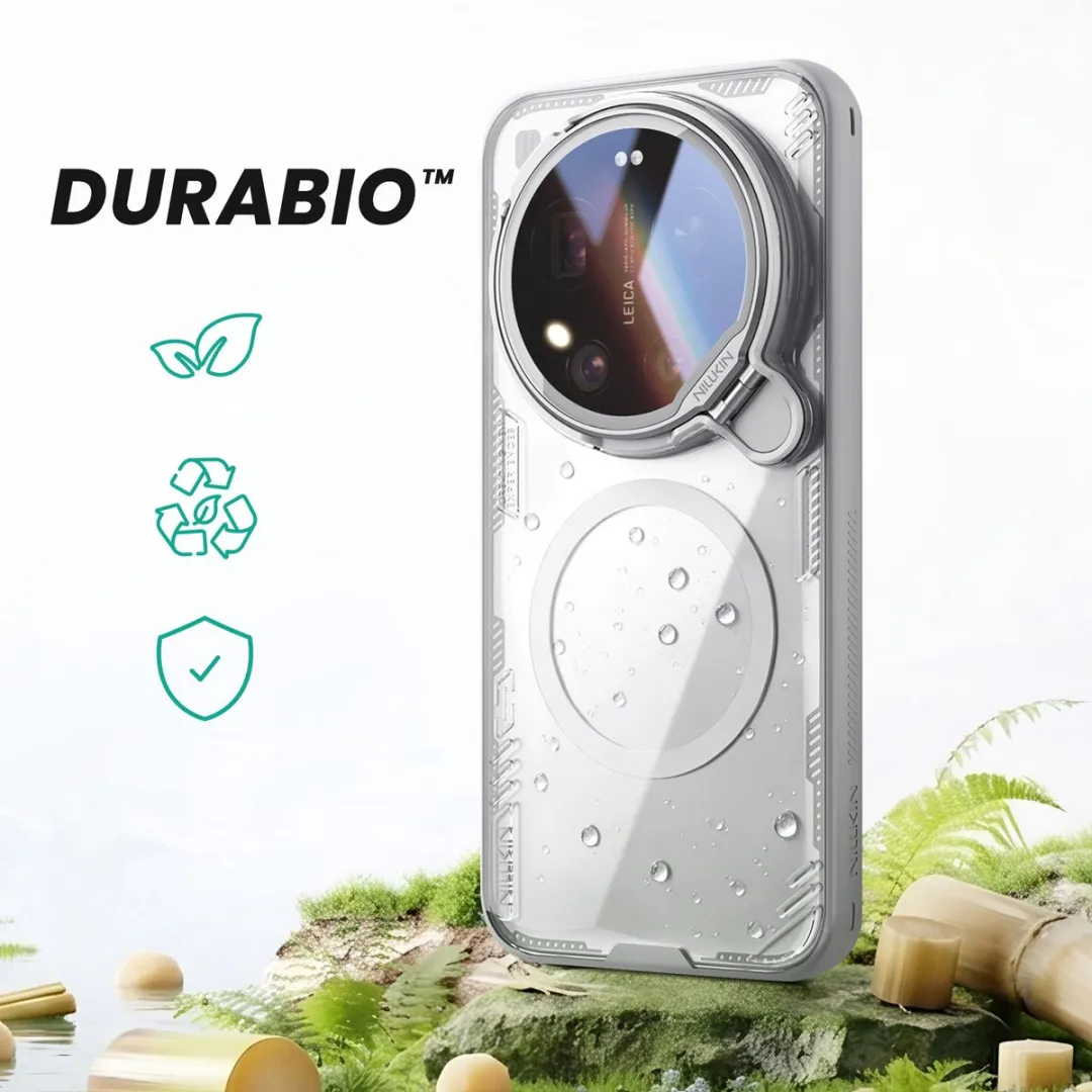Nillkin Xiaomi 17 Ultra Iceblade Prop Hoesje - Grijs