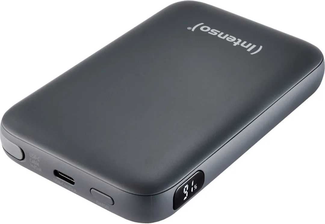 Intenso S10000 Powerbank 10.000mAh - 20W - Grijs